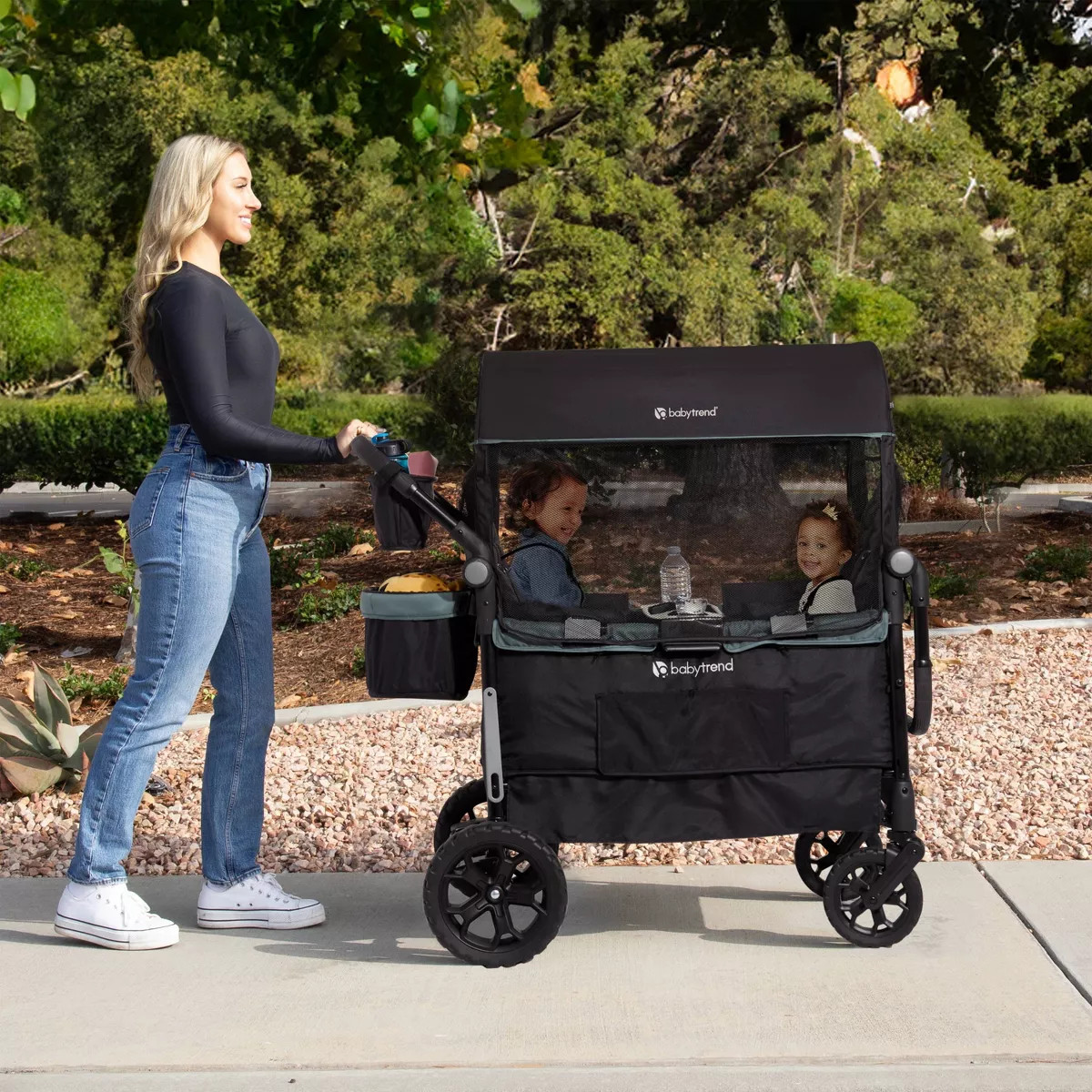 Baby Trend Quest plus 3-In-1 Stroller Wagon - Madrid Green