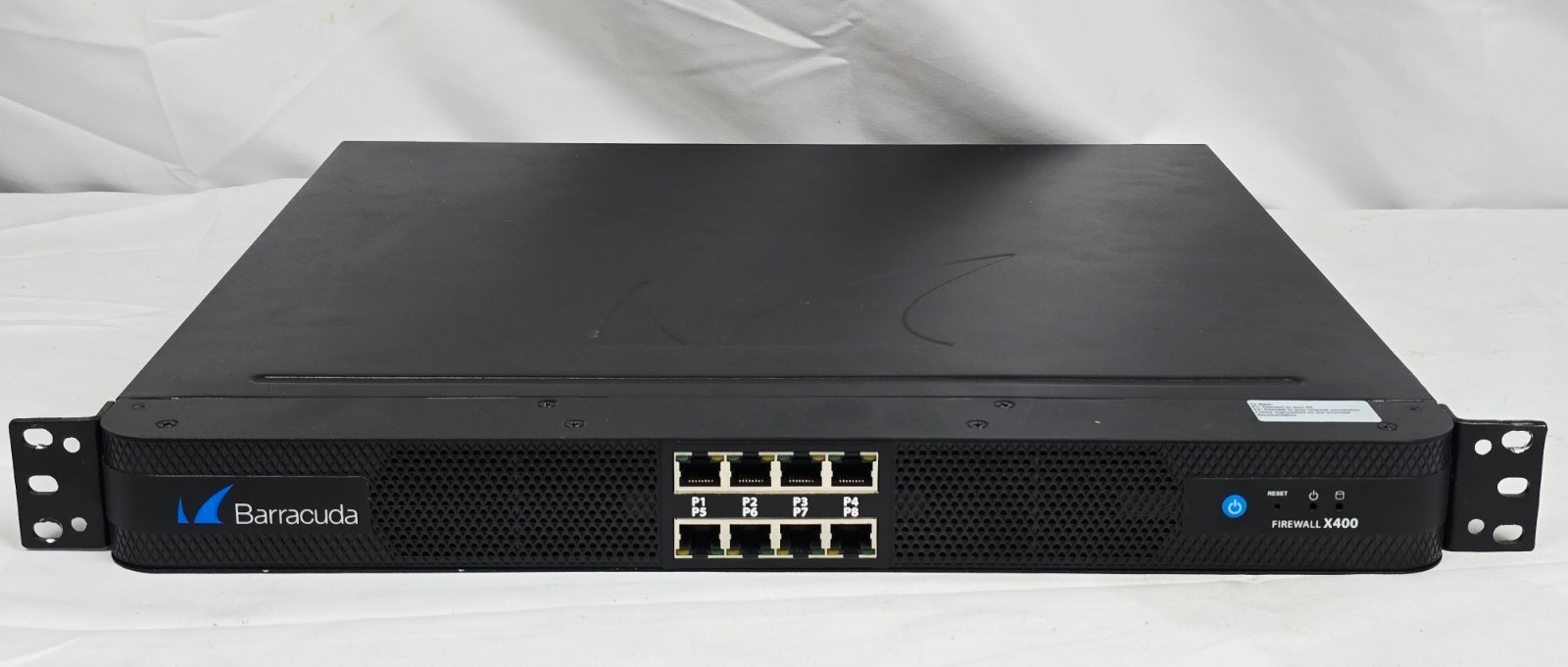 Barracuda NextGen Firewall X400 BFWX400A BNHW008 1U Appliance No Power Cord