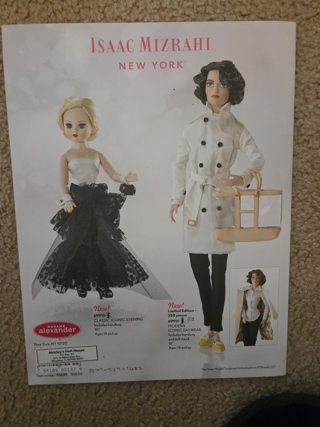 2015 Madame Alexander Doll C0llection 59 Pages