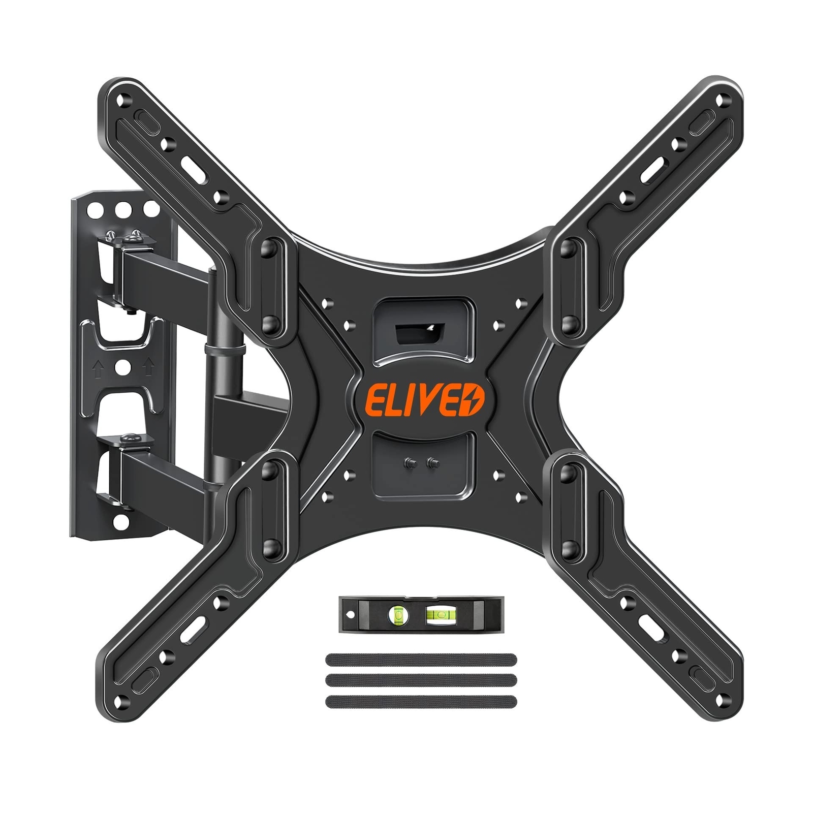 ELIVED TV Wall Mount for Most 26-55 Inch TVs, Swivel and Tilt Full Motion TV ...