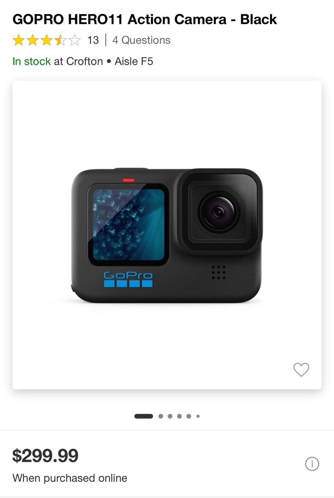 GoPRO HERO 11 Action Camera