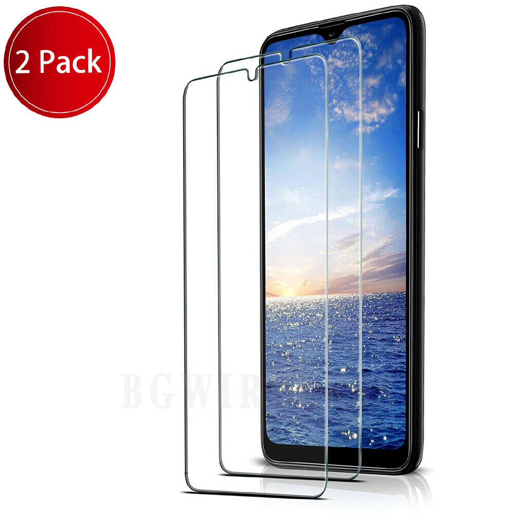 2Pack For Samsung A72 A37 A54 A53 A52 A32 A12A16 Tempered Glass Screen Protector