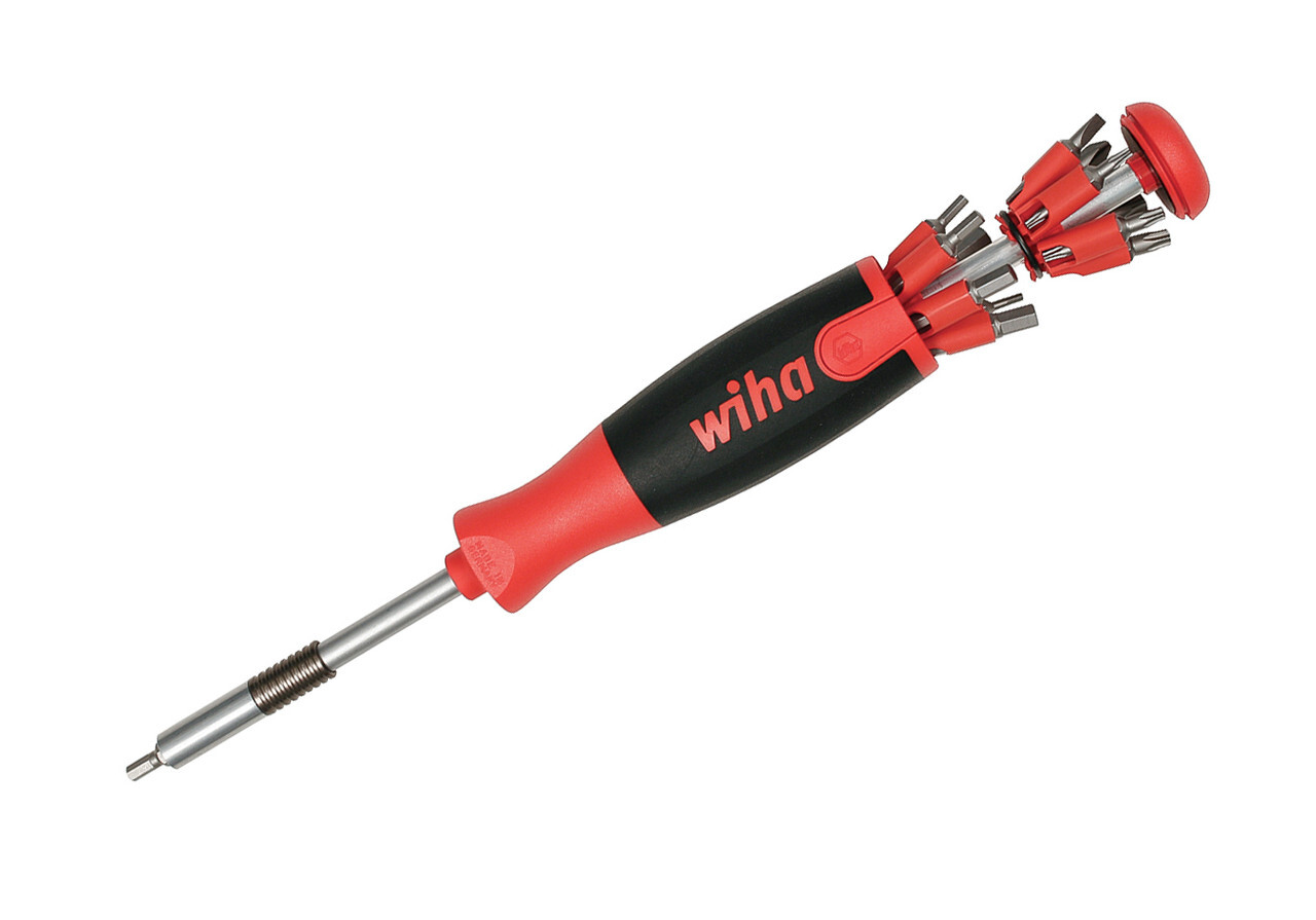 Wiha 77792 14 Piece Ultra Driver 26-in-1 Bit Holder Set