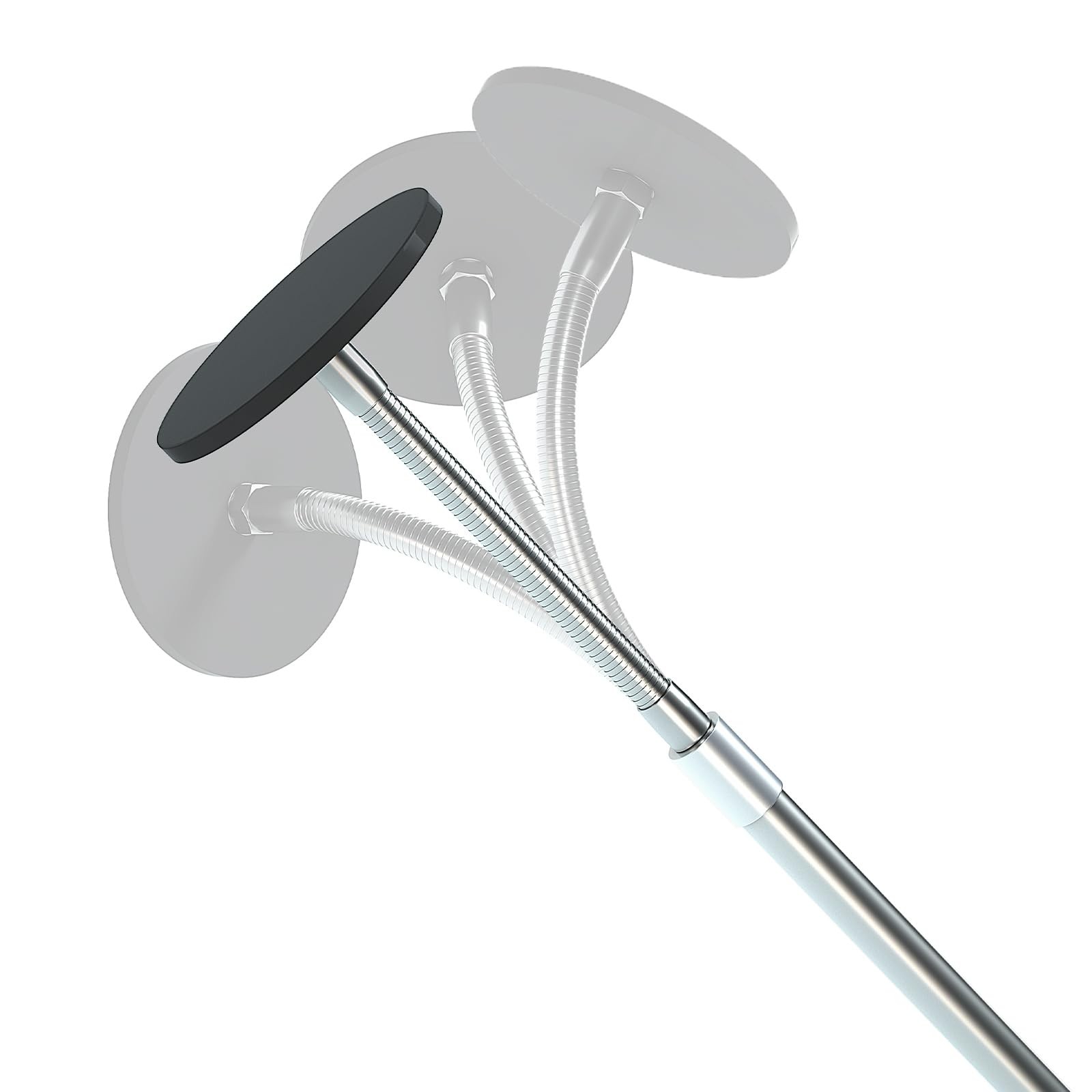 Telescoping Magnetic Pickup Tool - 58LB Strength, Extends 16"-42" with...