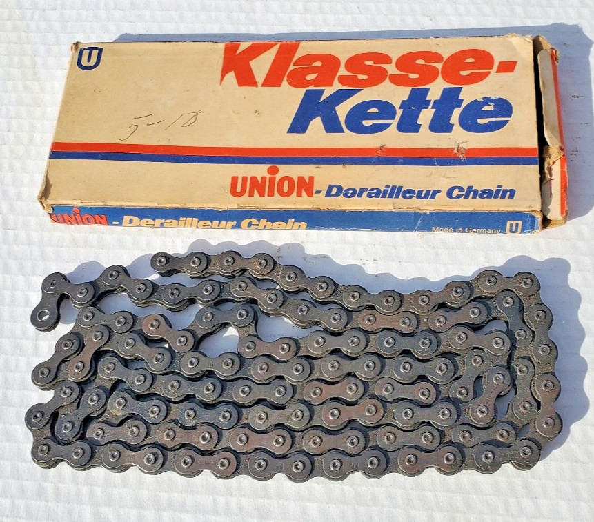 NOS Schwinn Union Stingray Krate Fastback Bicycle Chain 5 & 10 spd Vtg 70's 116L