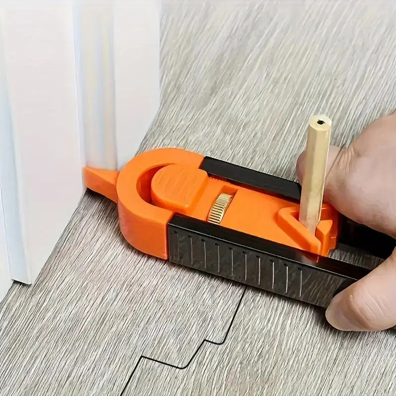 Precision Lockable Contour Gauge, Woodworking, Irregular Shape Measuring Tool