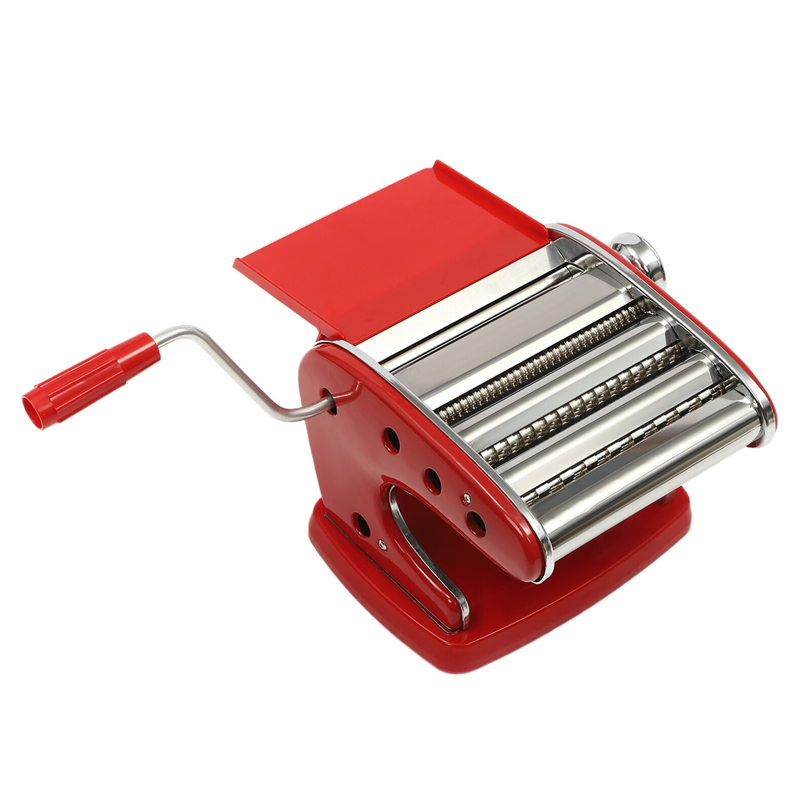 401 Stainless Steel Pasta Maker Machine With 6 Adjtable Thickness Settings US~