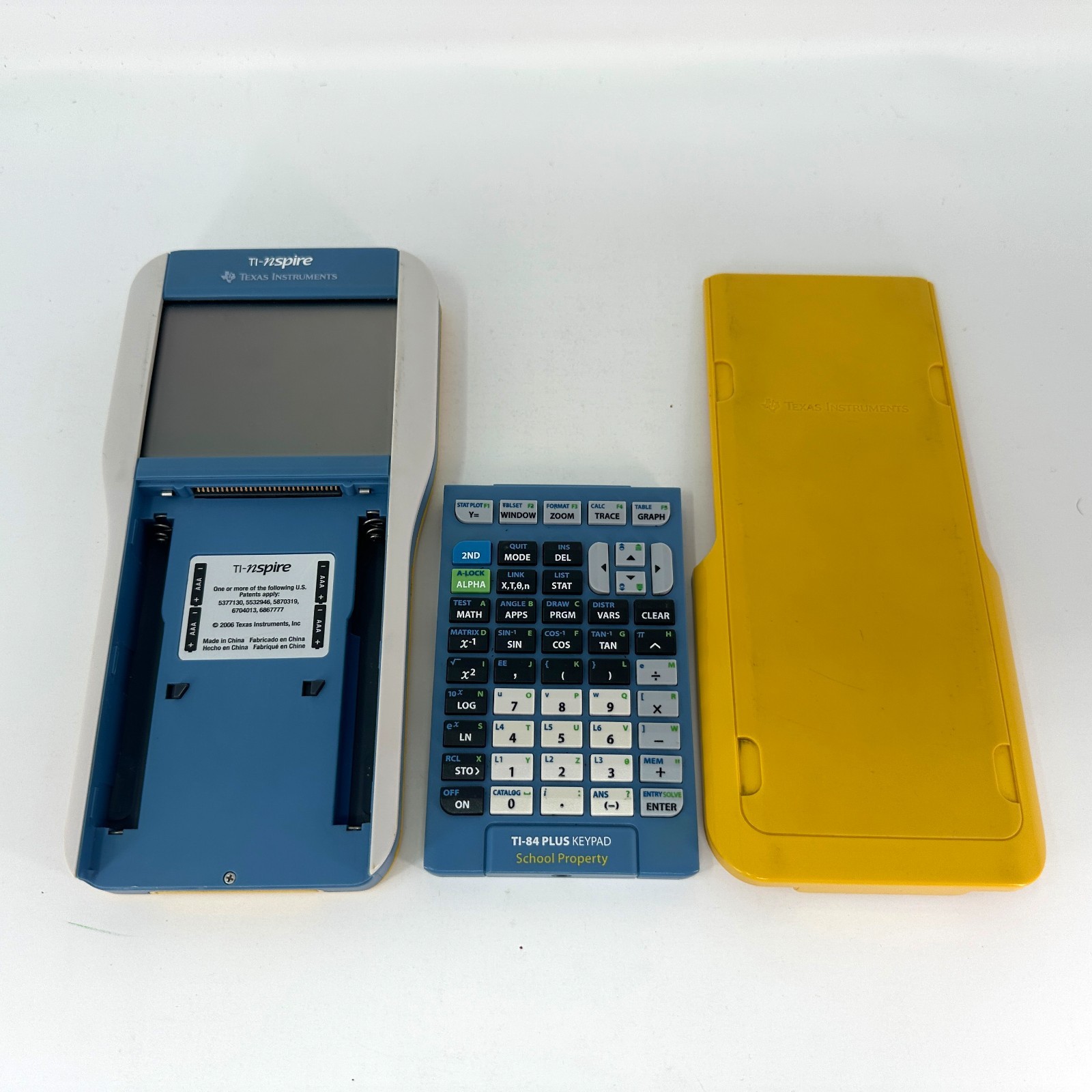 TI-Nspire Graphing Calculator with TI-84 Plus KeyPad and Cover *Working