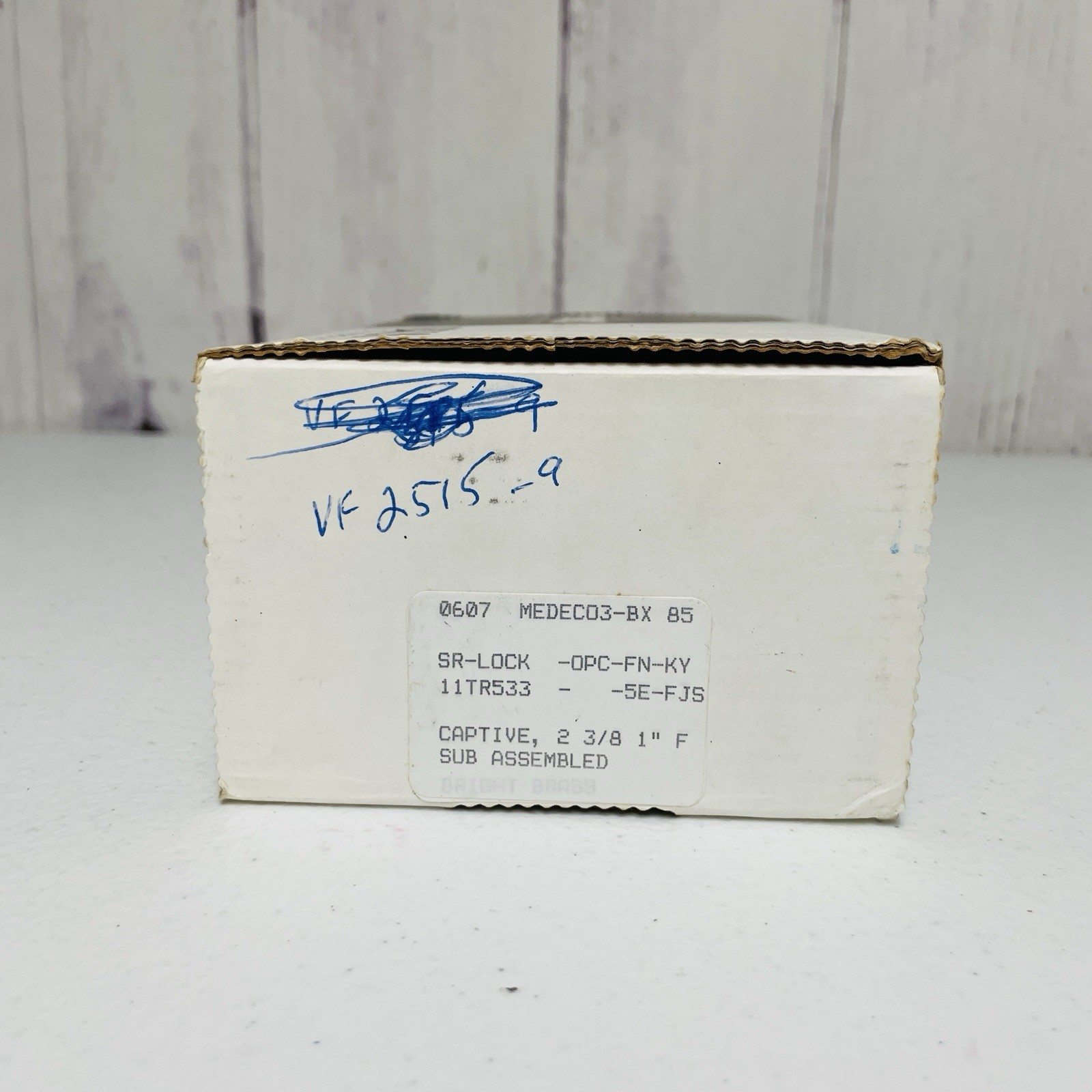 Medeco Maxum ASSA 11TR533 High Security Deadbolt NOS With 2 Keys