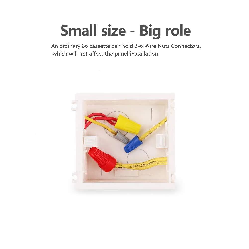240 Pcs Electrical Wire Connectors Screw [orange, yellow, grey, red, blue]