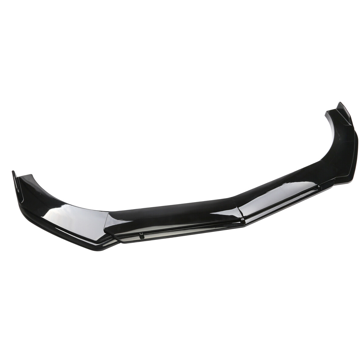 4Pcs Black Front Bumper Lower Lip Splitter Spoiler Body Kit For Hyundai Sonat