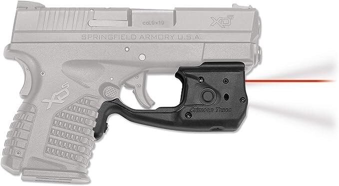Crimson Trace Red Laserguard Pro Tactical Light for Springfield XD-S #LL-802