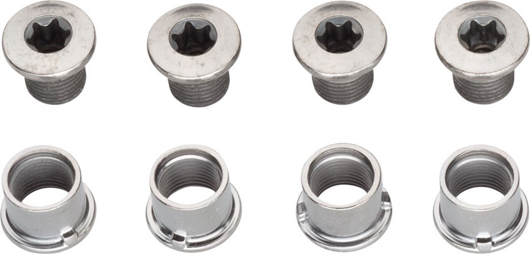 Shimano SLX M7000-3 Middle and Outer Chainring Bolts Set of 8