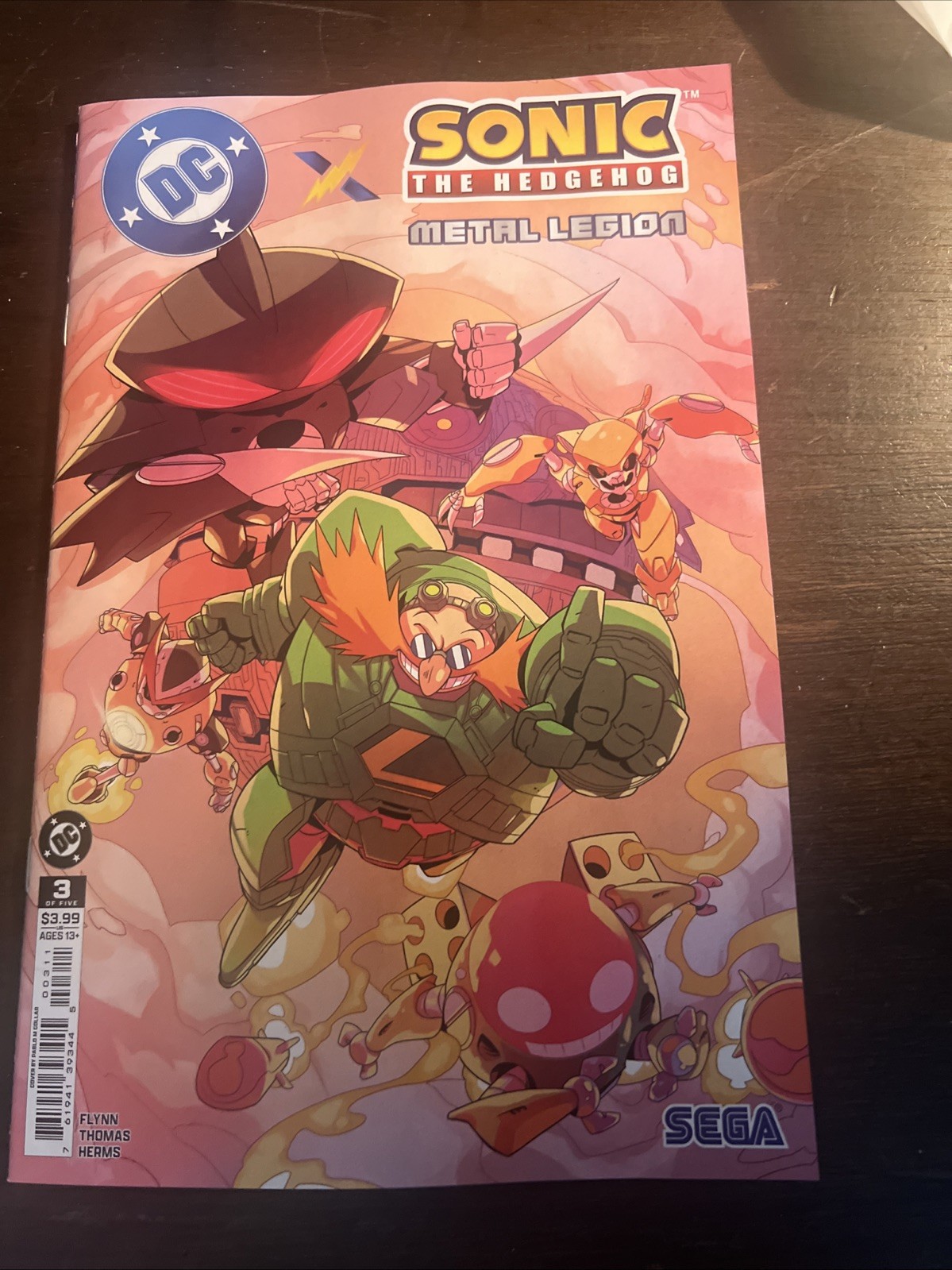 DC X Sonic The Hedgehog The Metal Legion #3 (Of 5)