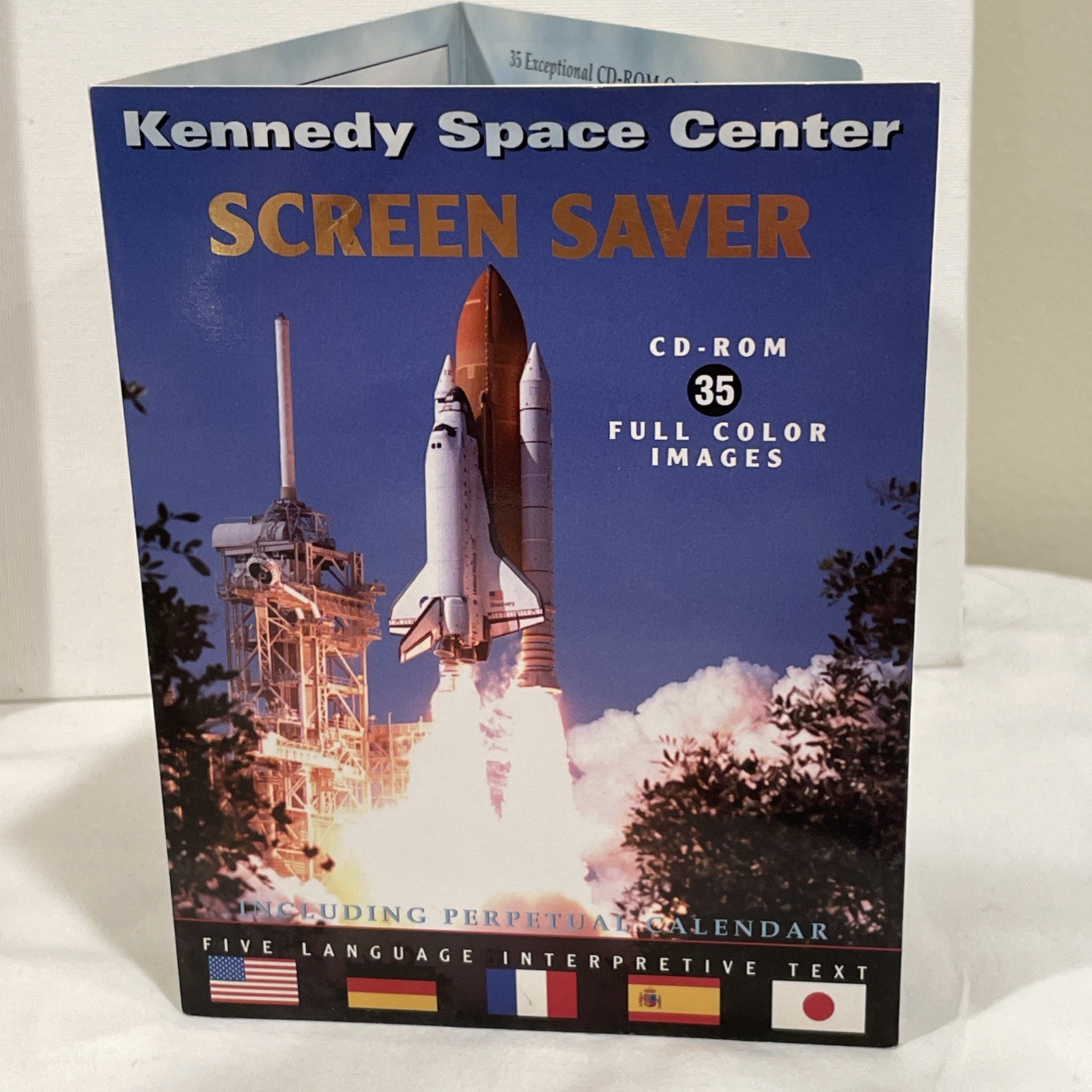Kennedy Space Center (PC CD Rom) Screen Saver 35 Images Factory Sealed Souvenir