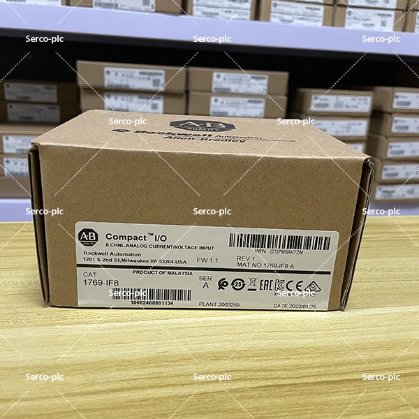 Allen Bradley 1769-IF8 Ser A: CompactLogix 8-Channel Analog Input Module (New)