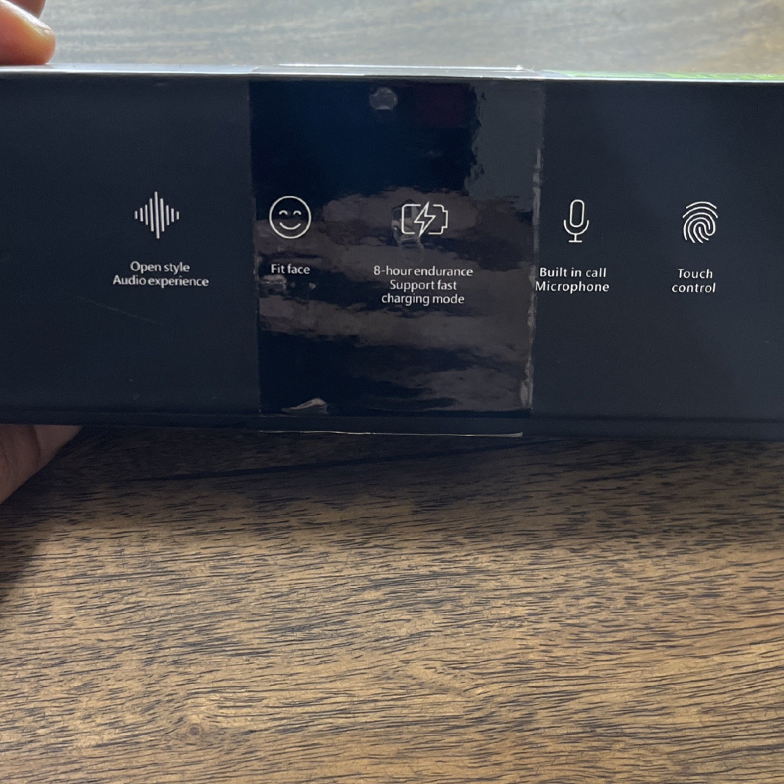 GMSV Smart Glasses Clear Frame USB Connectivity Includes USB Charging Cable