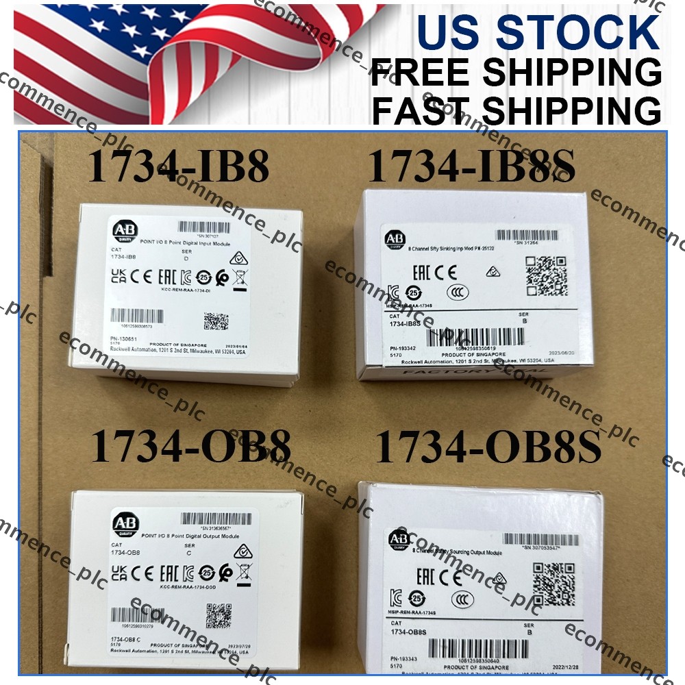 NEW NEW PLC 1734-OB8 1734-OB8S 1734-IB8 1734-IB8S Free Shipping US Stock