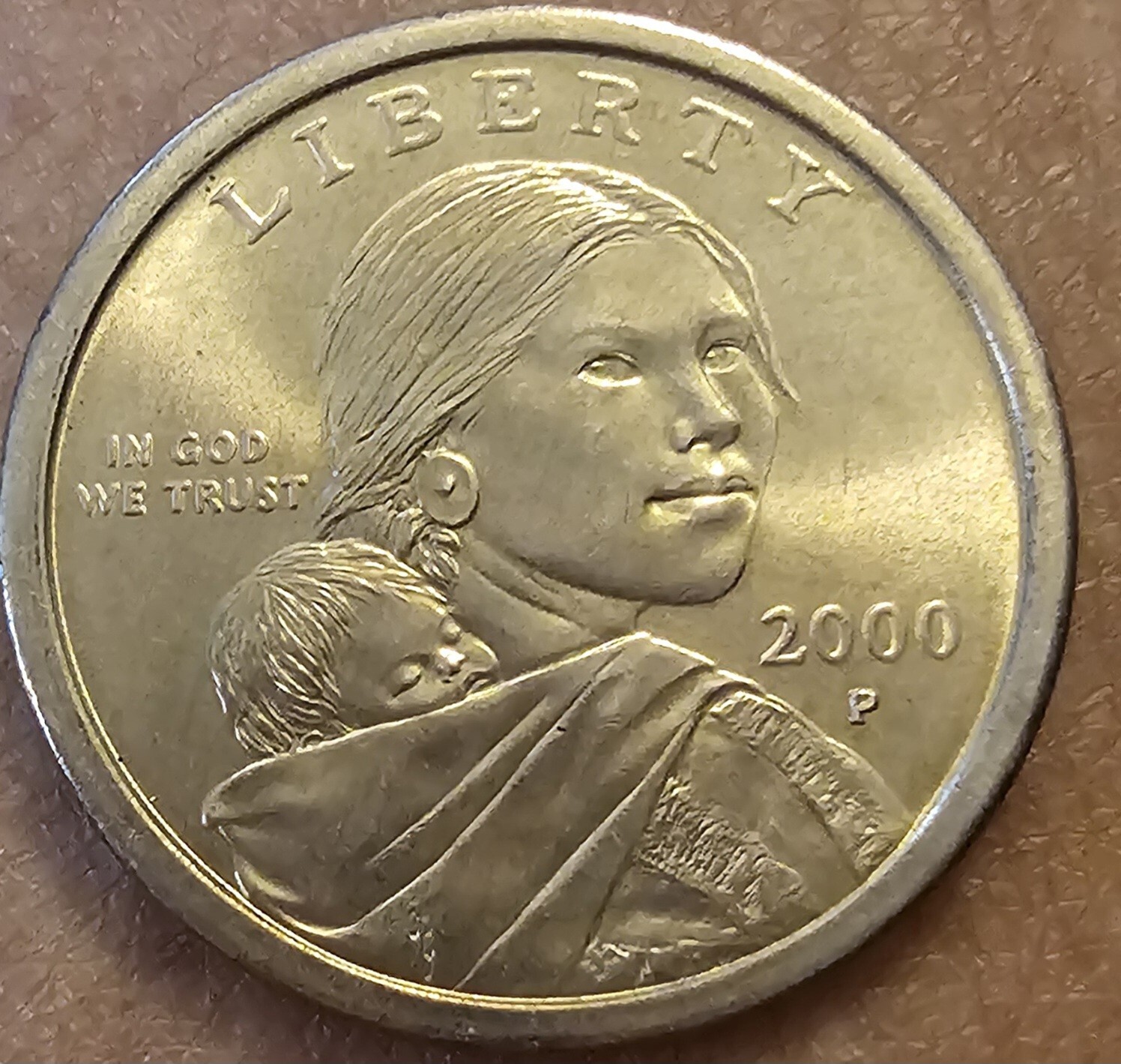 2000-P Sacagawea Error Dollar "Wounded Eagle" FS-90 Nice Coin Collectors Item