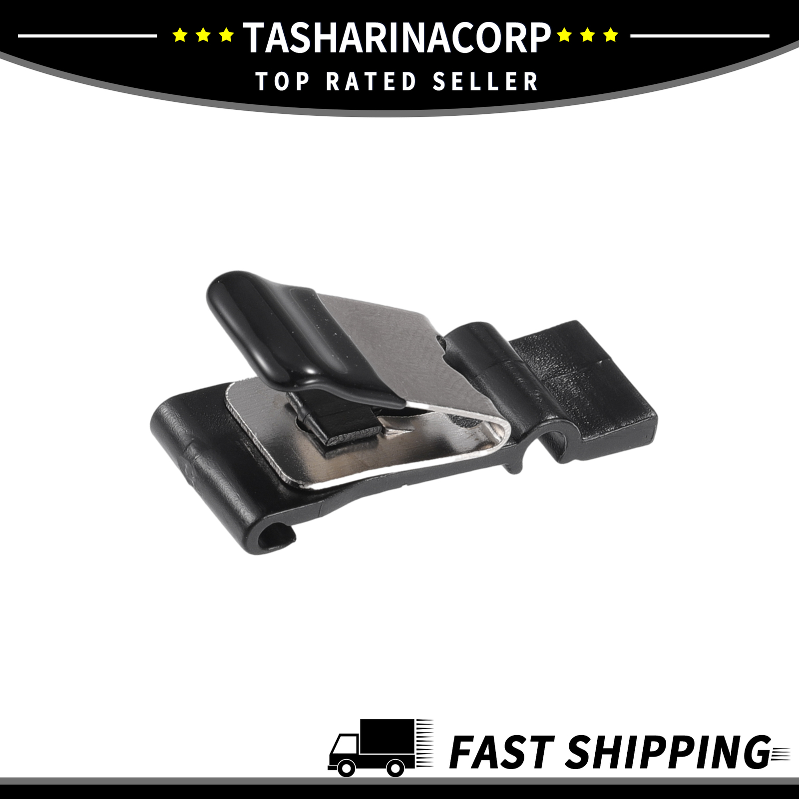 Piece of 1 Gas Fuel Tank Door Spring Clip fit for Toyota Highlander 2010-2013