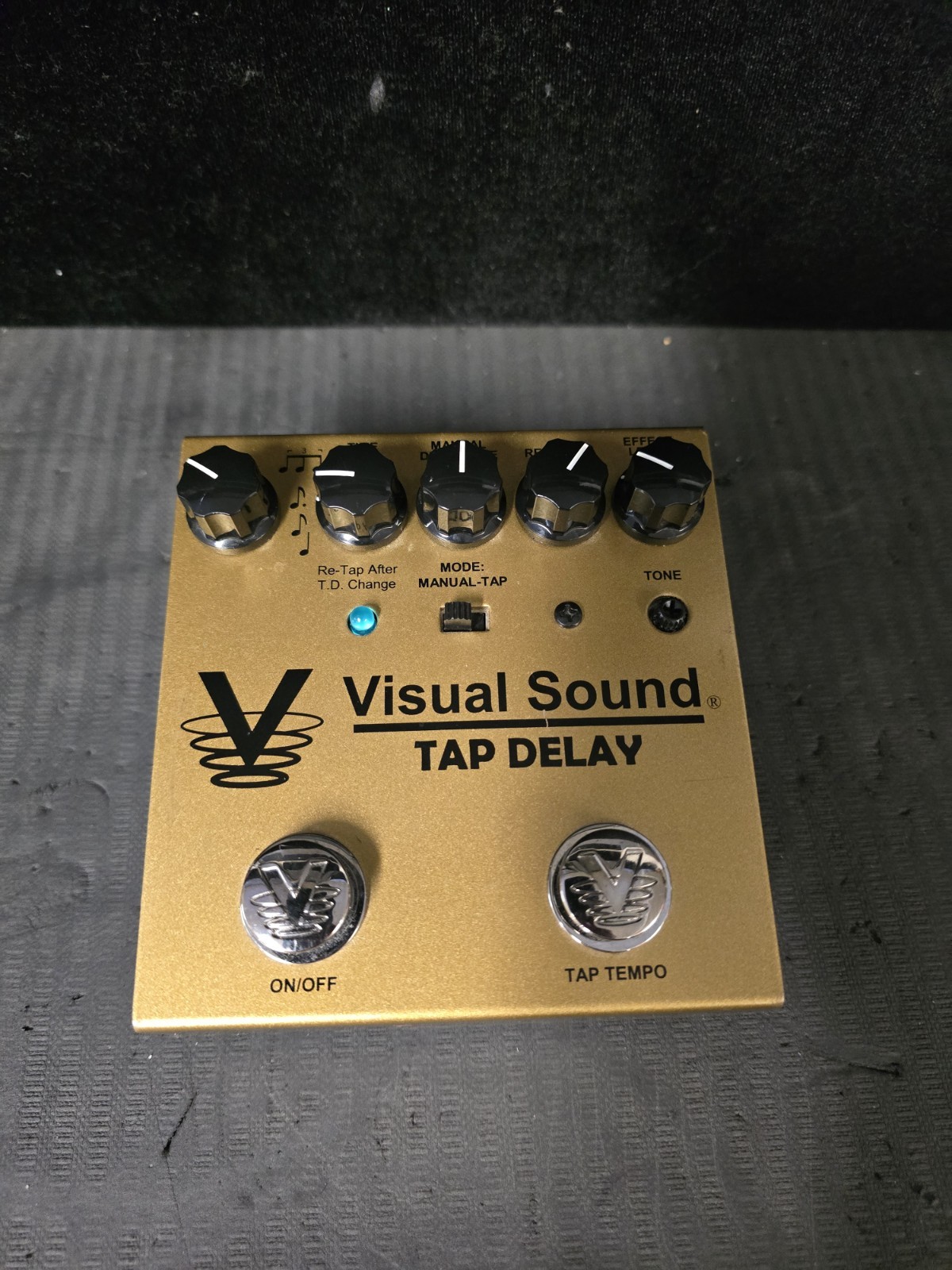 Visual Sound Tap Delay Effects Pedal