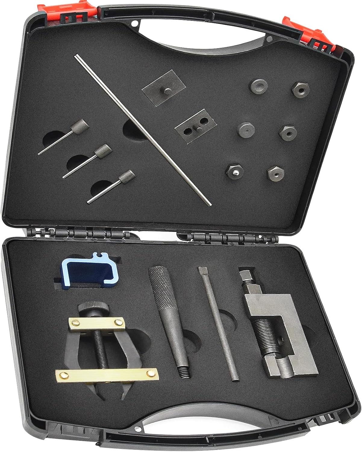 Motorcycle Chain Breaker Rivet Tool Kit For Bike ATV Roller Chain Repair