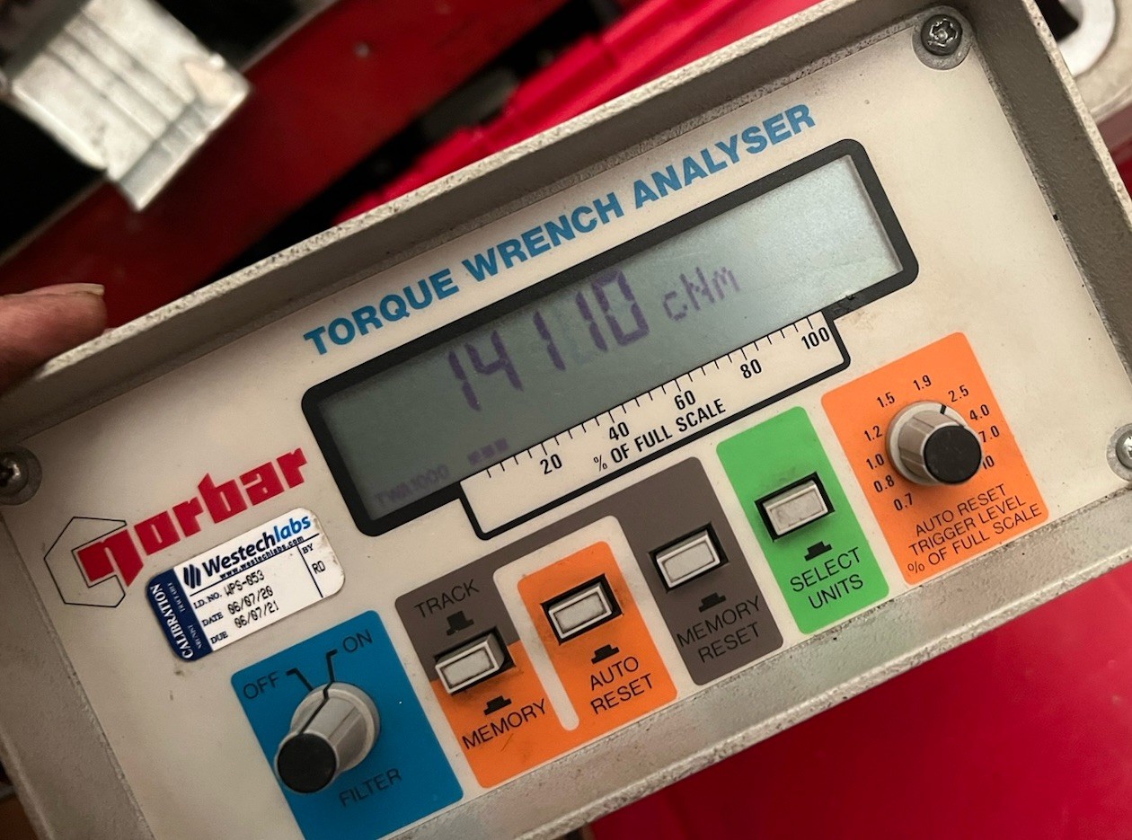 Norbar 43112 Torque Wrench Analyzer tester Working Calibration