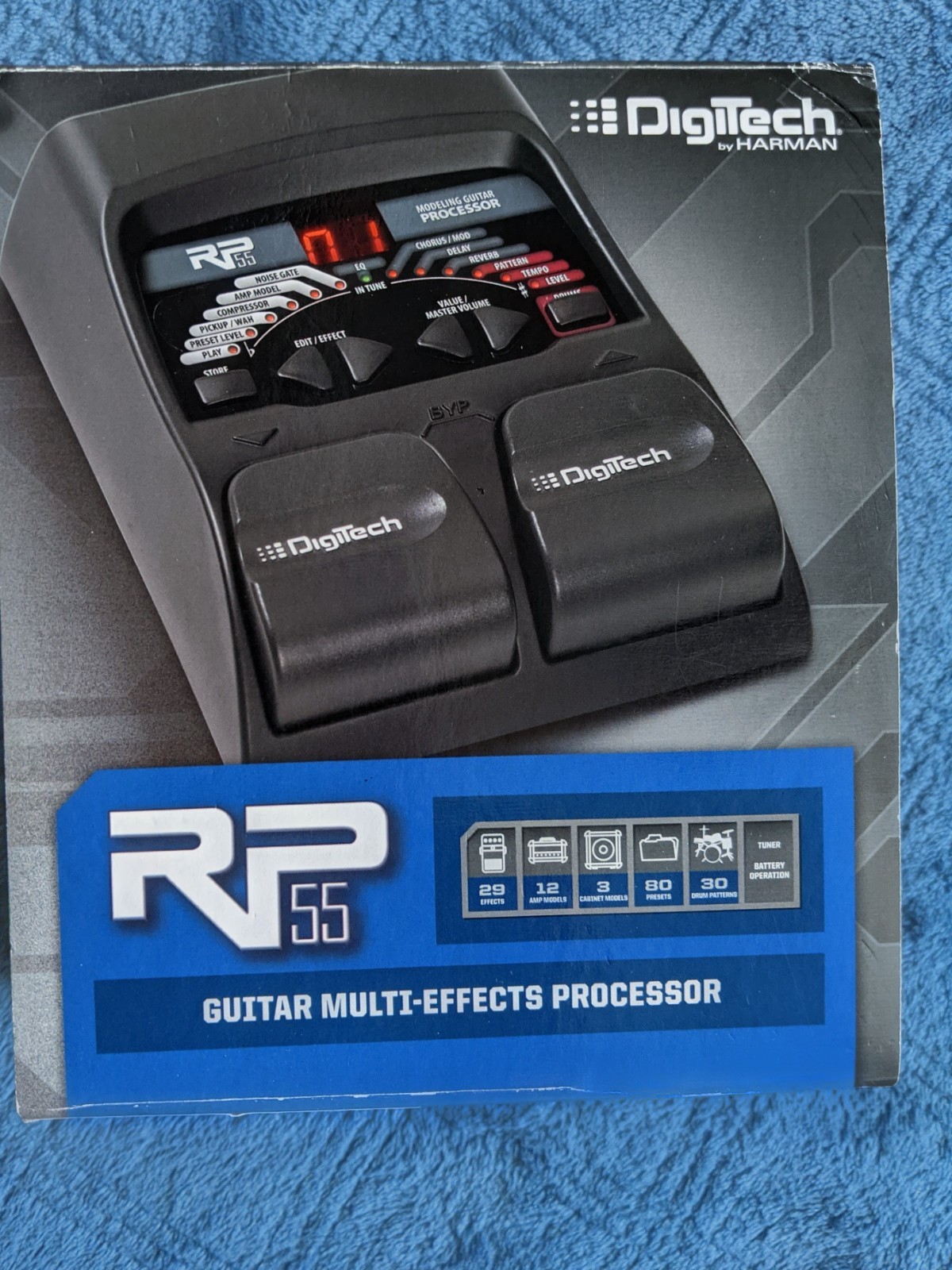 DigiTech RP55 Multi-Effects Guitar Effect Pedal