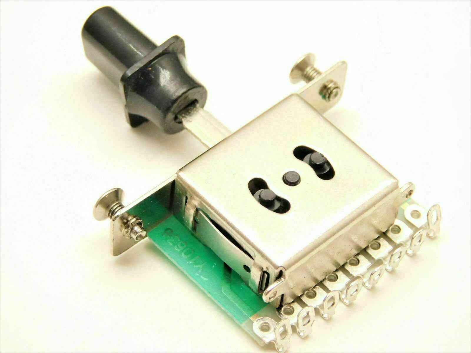 3 Way Switch Telecaster Pickup Electric Guitar Selector Toggle Tip Black Tophat