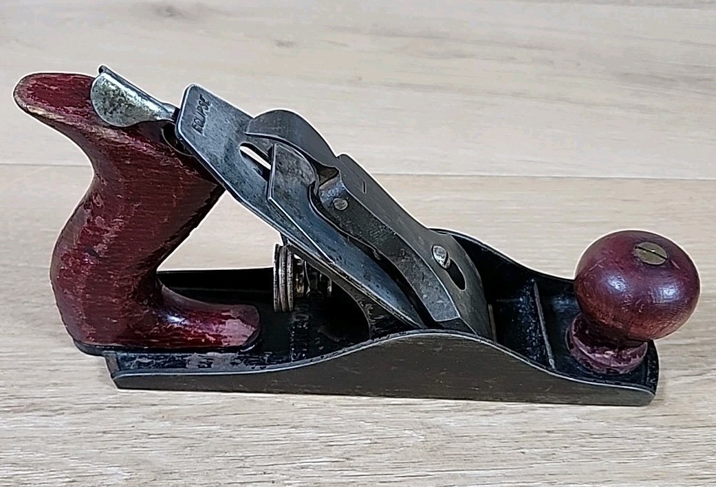 Vintage Eclipse Hand Wood Planer Mabe In U.S.A