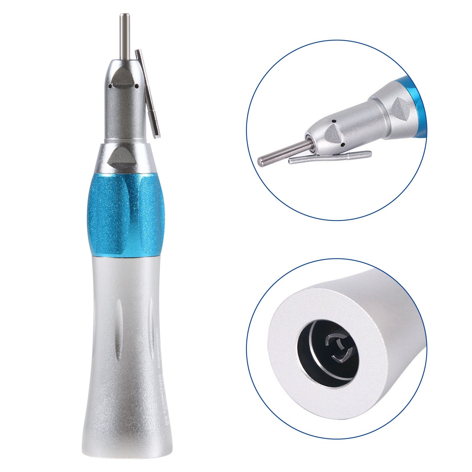 Surgical Dental Straight Handpiece 1:1 NoseCone External Irrigation Low Speed OR