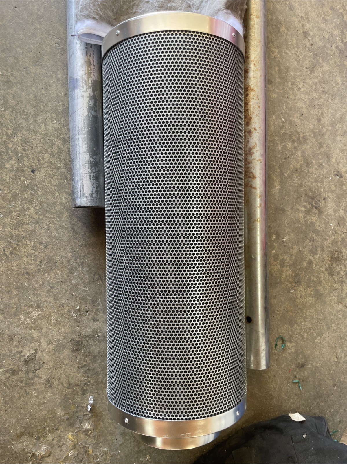 6" x 24" Hydroponic Air Carbon Filter Odor Control Cali Connection Month Old See