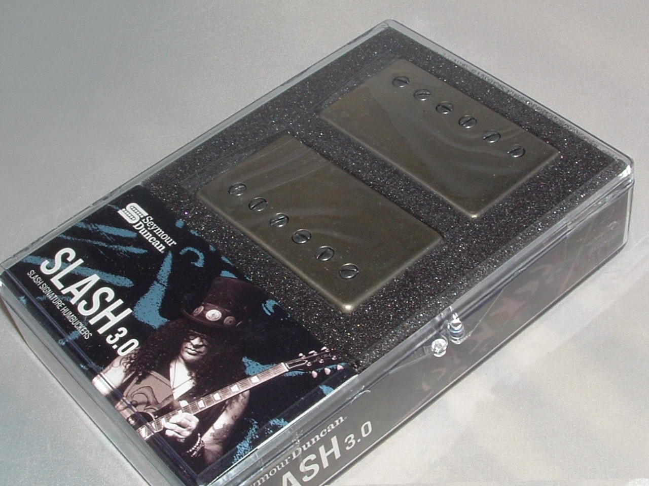 Seymour Duncan Slash 3.0 Signature Pickup Set (Raw Nickel) 4 Conductor Short Leg