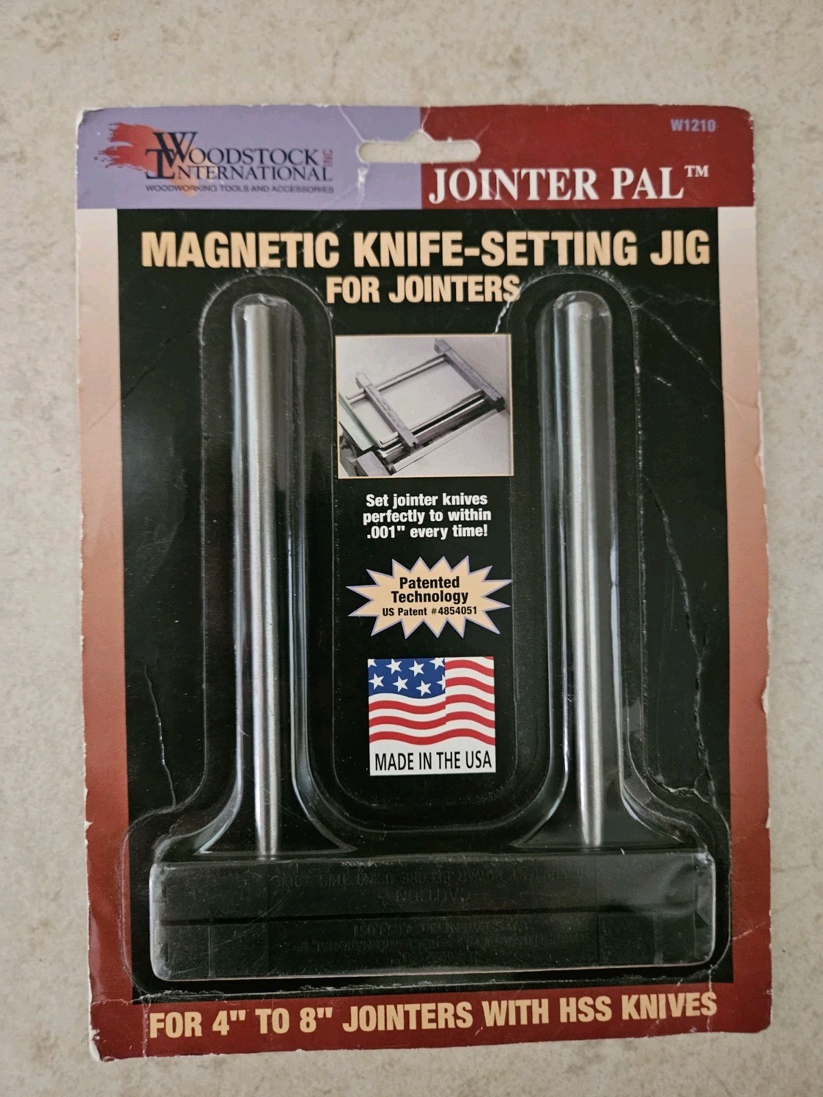 Woodstock International  W1210 Jointer Pal Magnetic Knife-Setting Jig