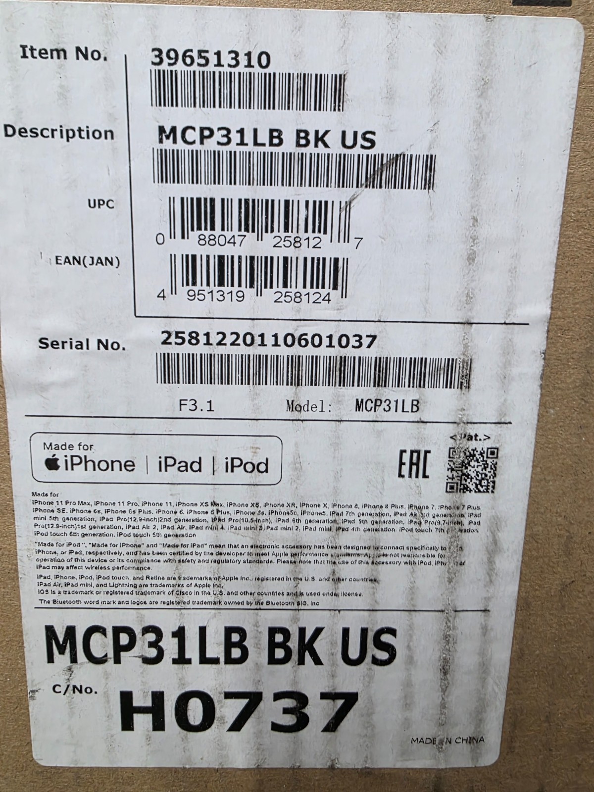 Star Micronics MCP31LB BK Receipt Printer - Black