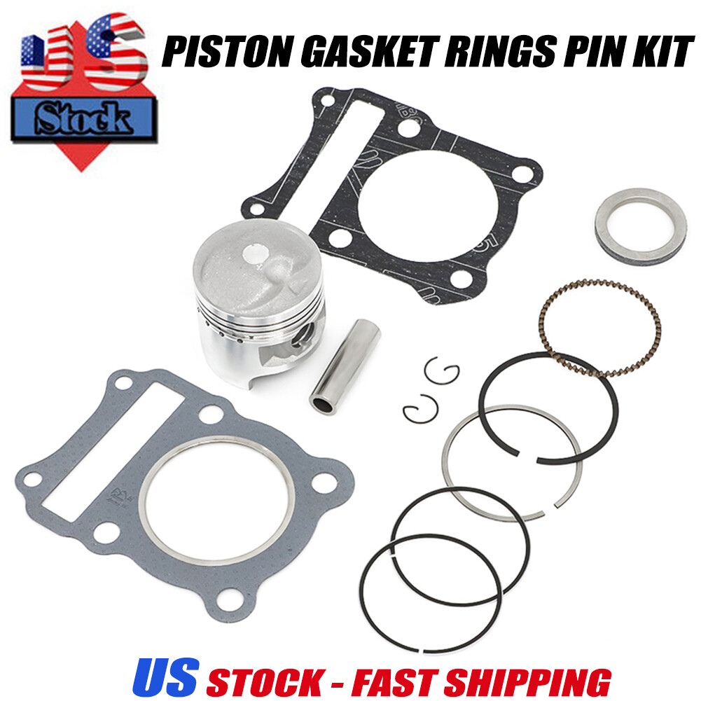 57mm Piston Gasket Rings Pin Kit For SUZUKI DR125 DR-Z DRZ125 DR125S DF125 125CC