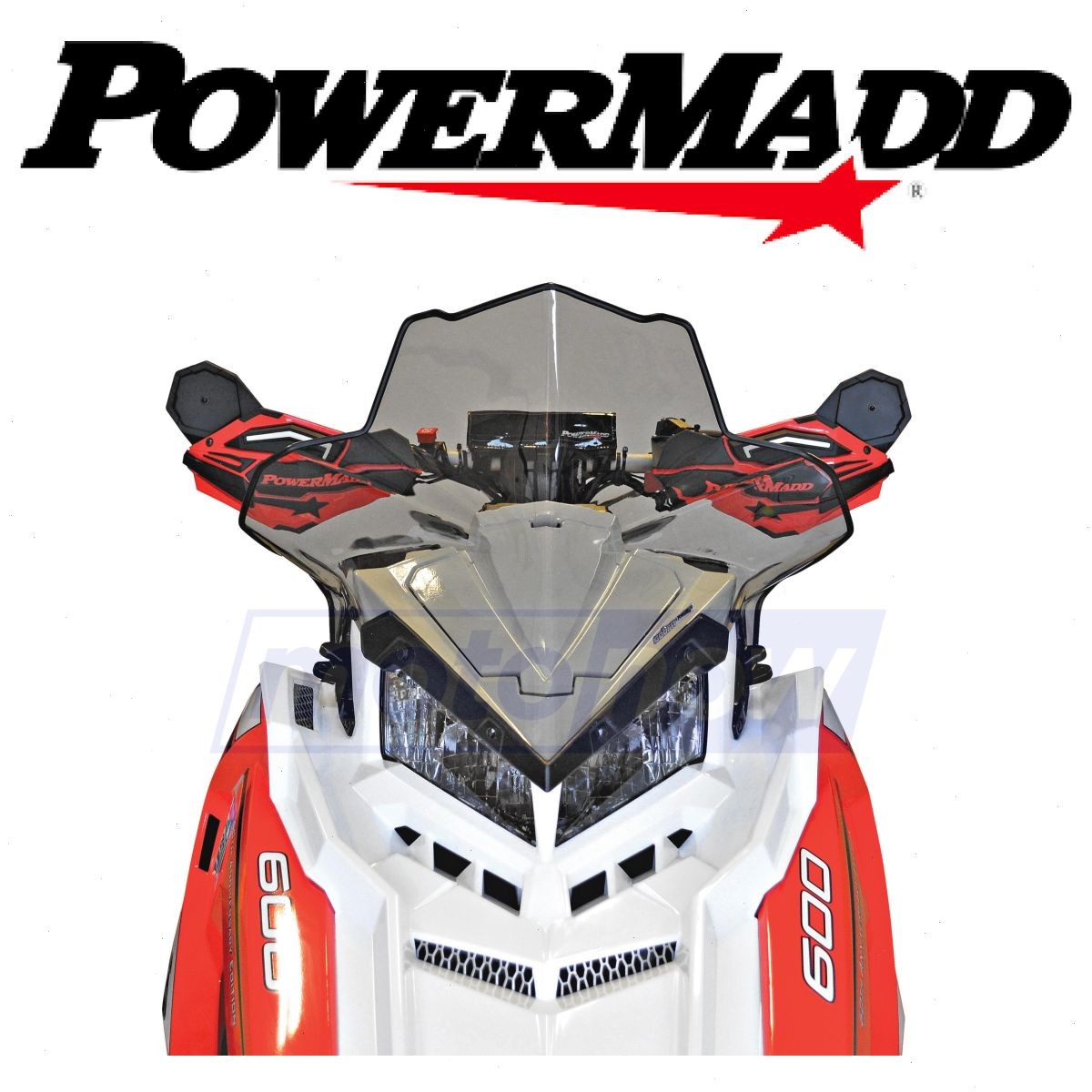 Powermadd Cobra Windshield for 2015-2019 Polaris 800 Rush PRO-S - Windshield ao