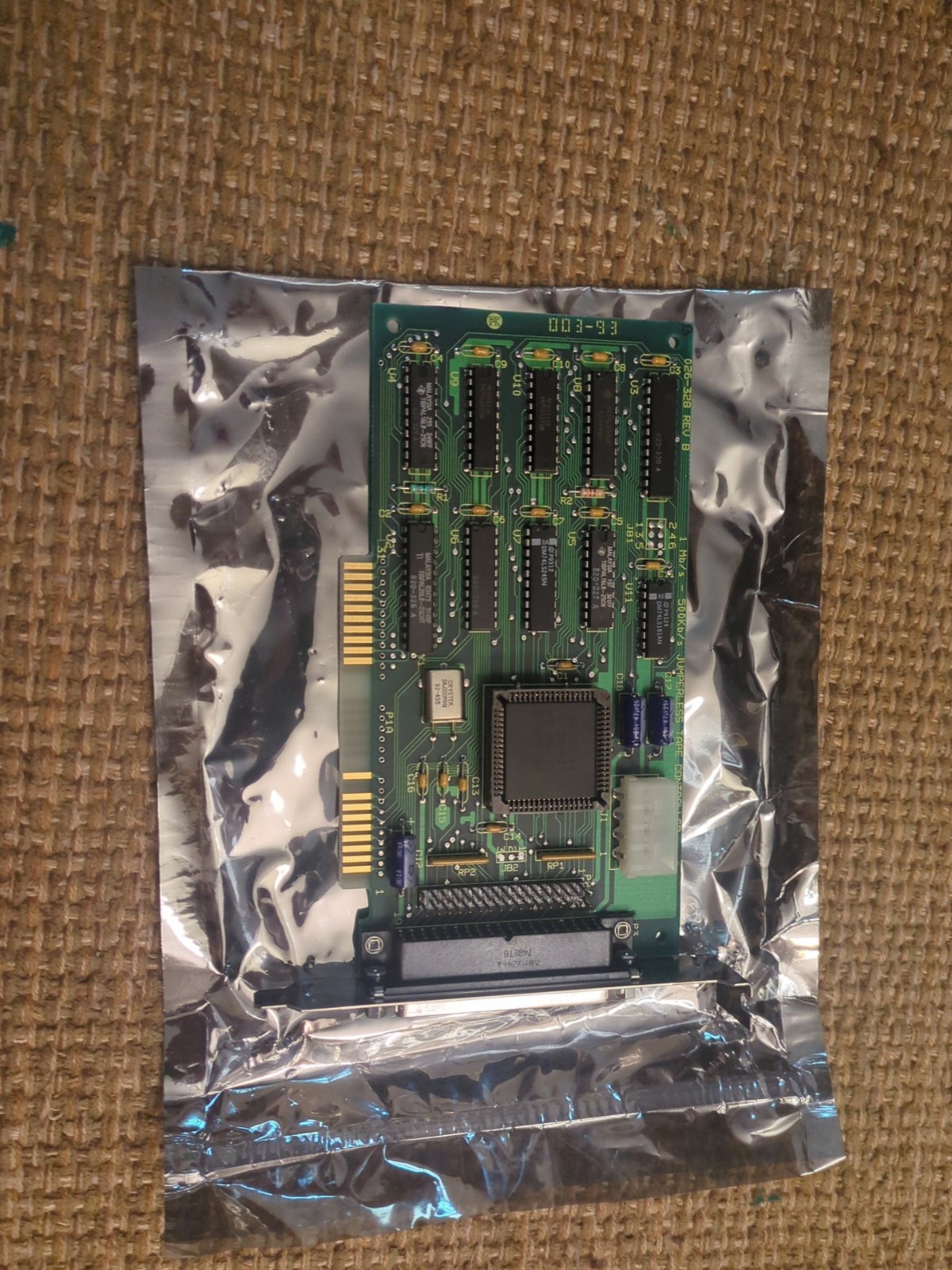 NEW COLORADO MEMORY SYSTEMS 026-328 JUMPERLESS TAPE CONTROLLER REV. B