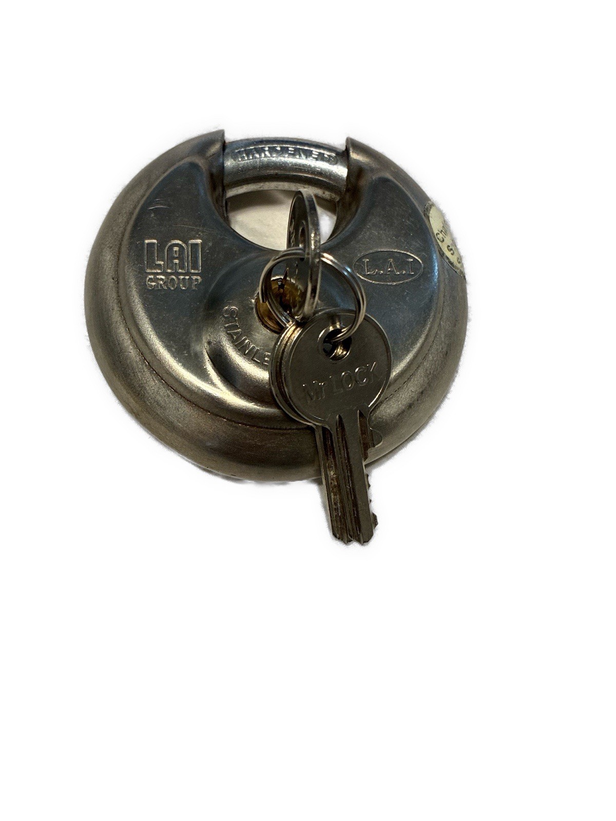 LAI Group Round Stainless Steel Lock 3 Inch