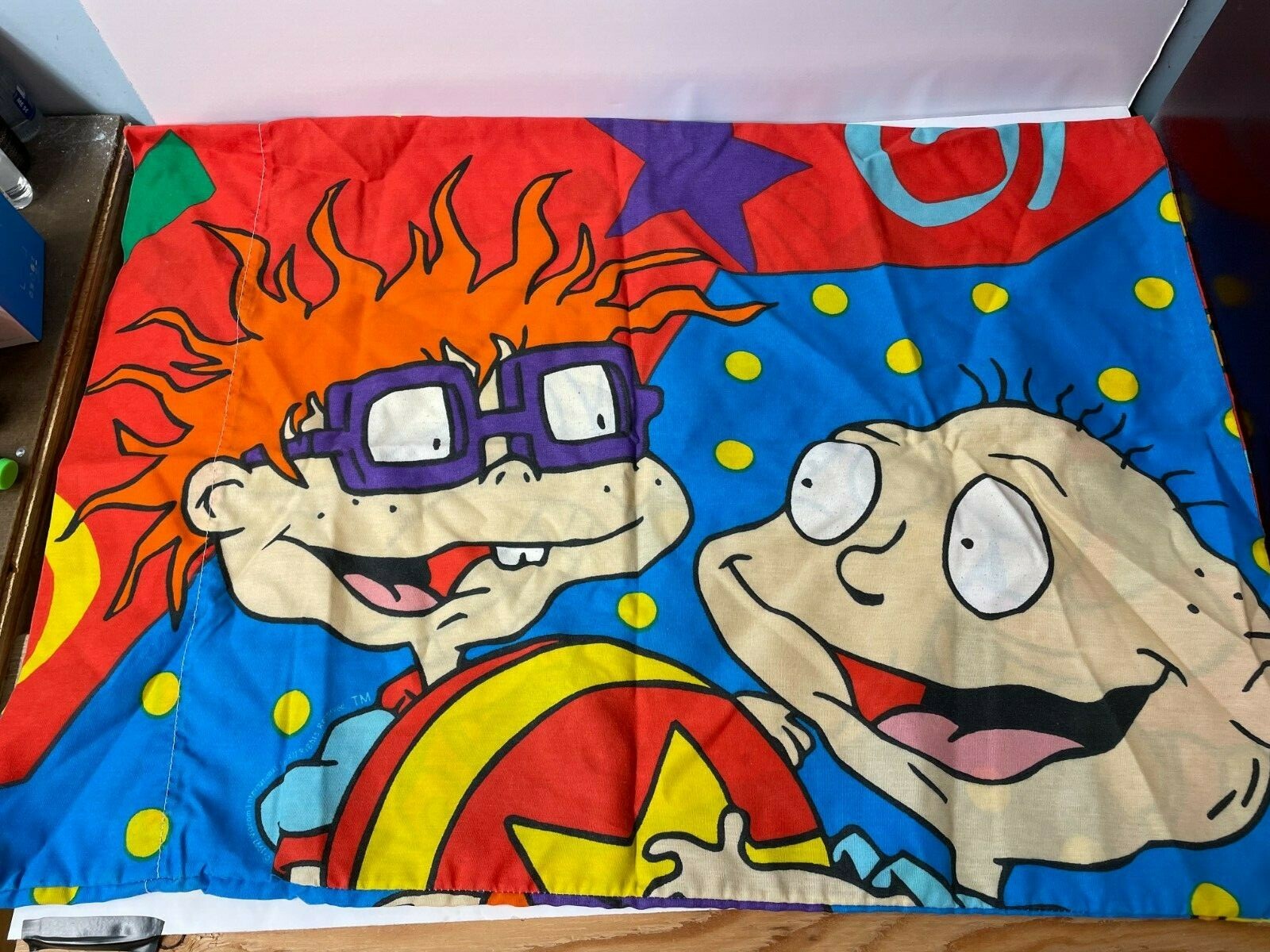 Vintage Rugrats Nickelodeon pillow case