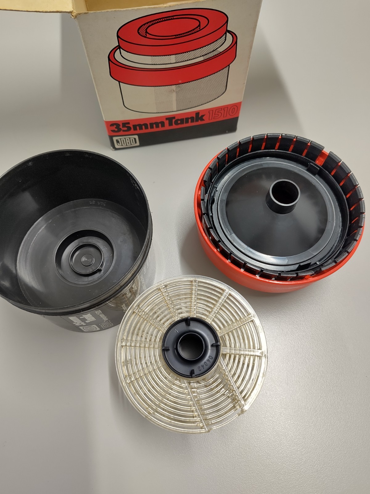 Jobo system 1500 35mm tank for home darkroom developing