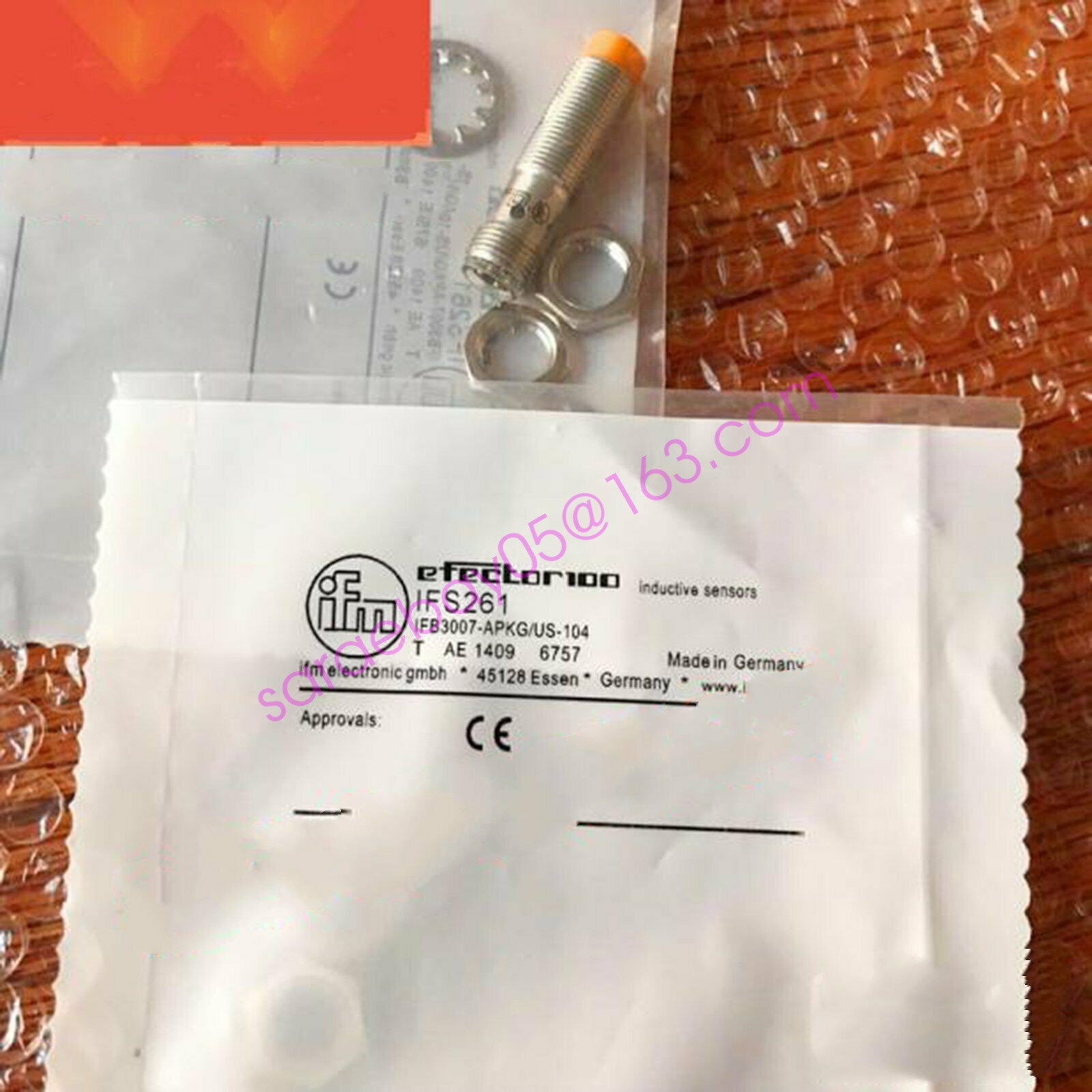 IFM IFS261 Proximity Switch Sensor 10...30 DC New✦KD