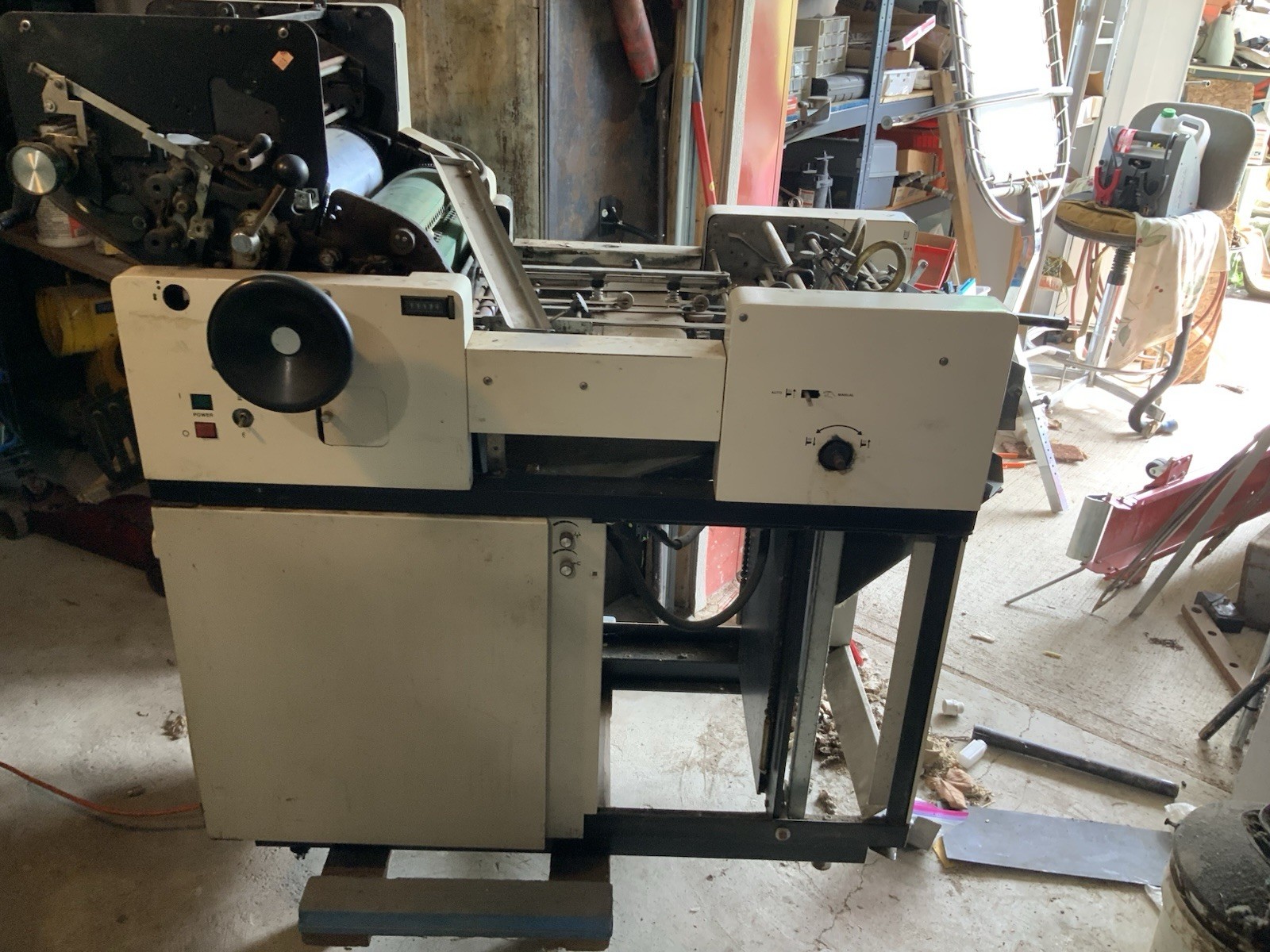 MULTIGRAPHICS 1360 Printing Press Removable Ink Rollers