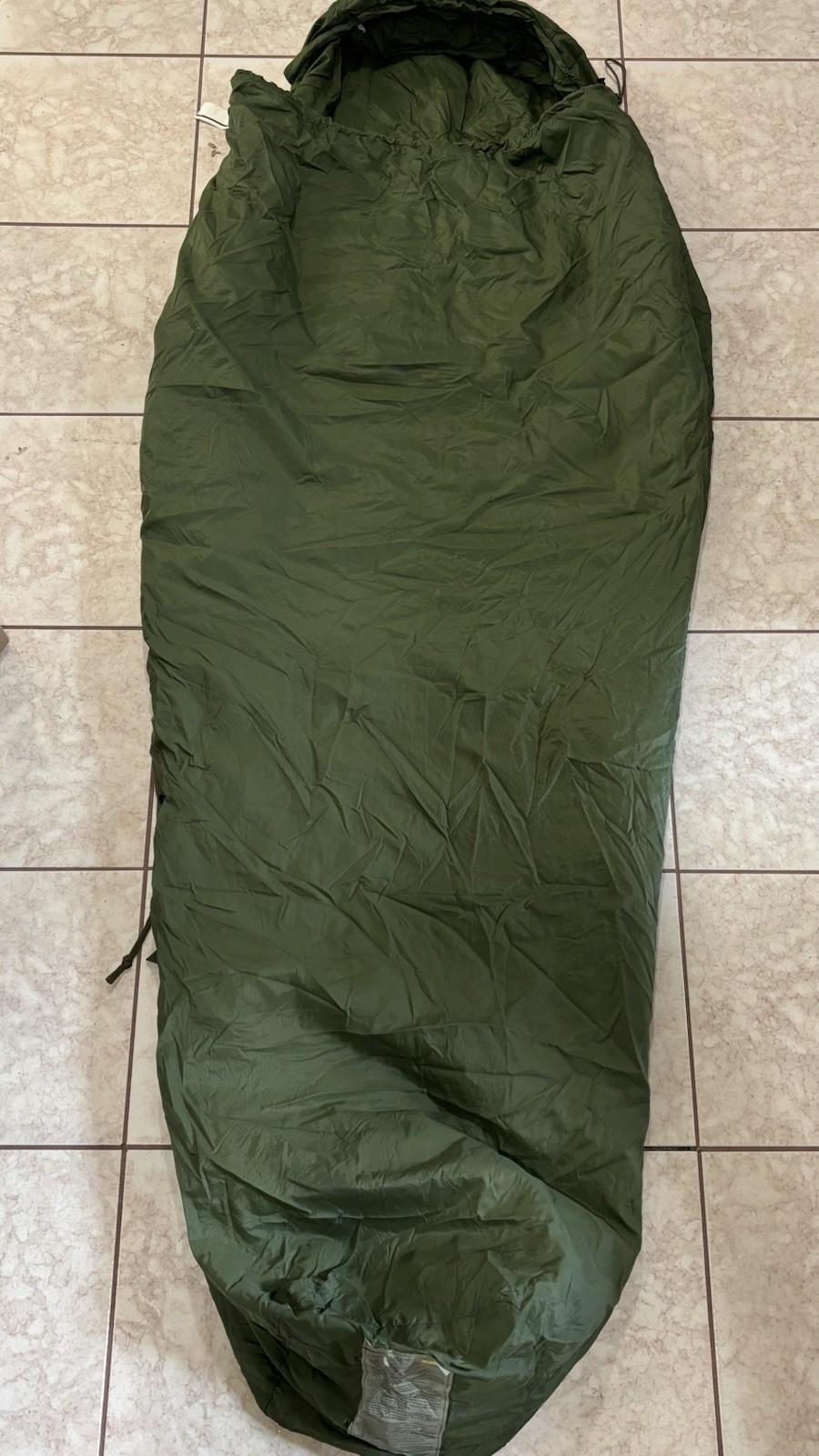 Military Modular USGI Sleeping Bag Patrol OD Green ONLY Army Sleep System Type I