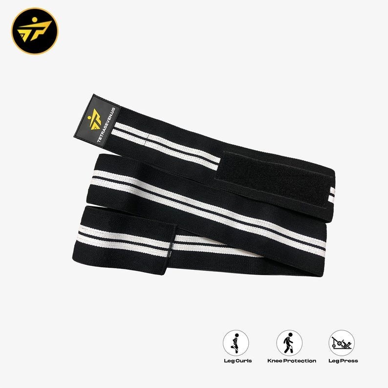 Knee Wraps for Squats / Weightlifting & Powerlifting TetraSeven