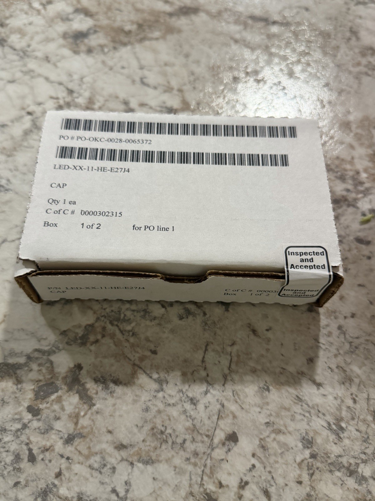 Applied Avionics P/N: LED-XX-11-HE-E27J4 PUSH SWITCH
