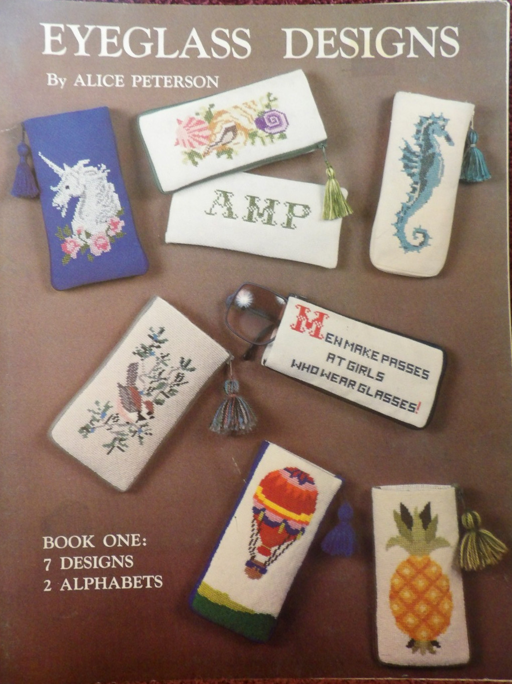 Eyeglass Designs Cross Stitch Leaflet by Alice Peterson