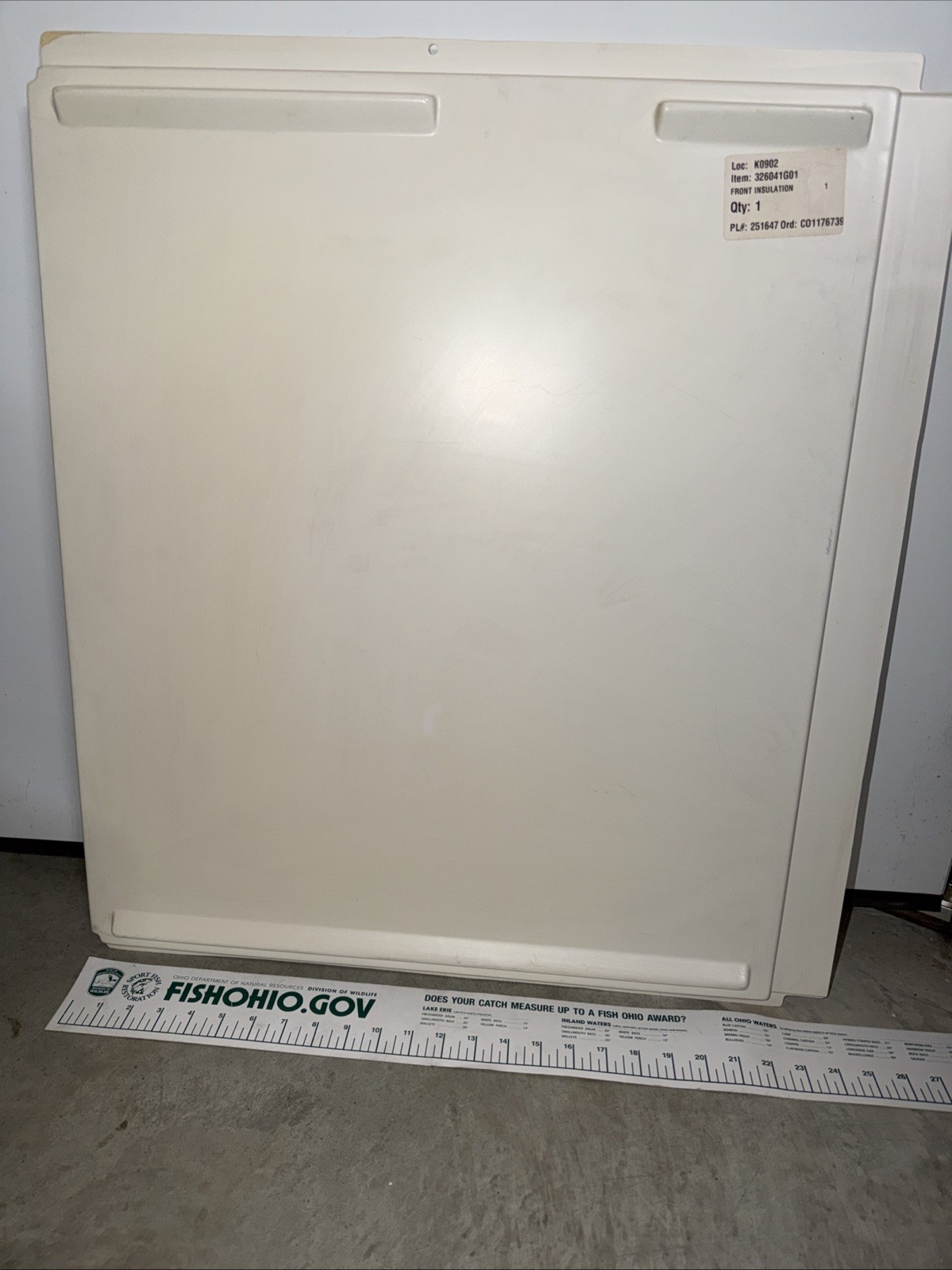 HOSHIZAKI 326041G01 FRONT INSULATION PANEL