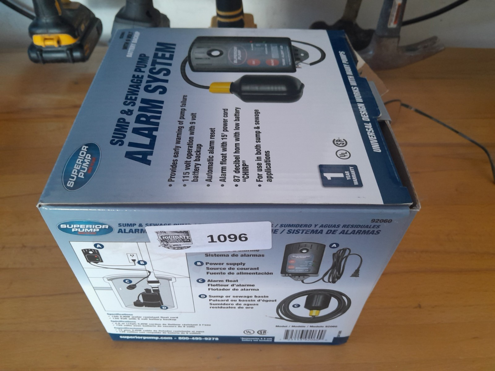 Sump/Sewage Alarm System