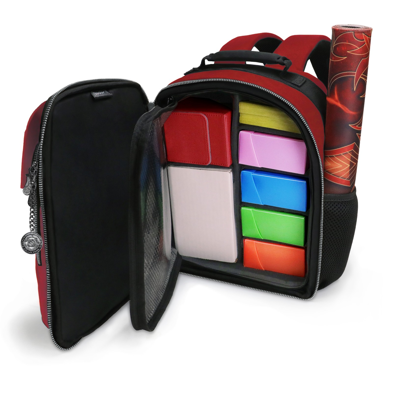 ENHANCE Collector's Edition Small MTG Backpack for Deck Boxes (Dragon Red)
